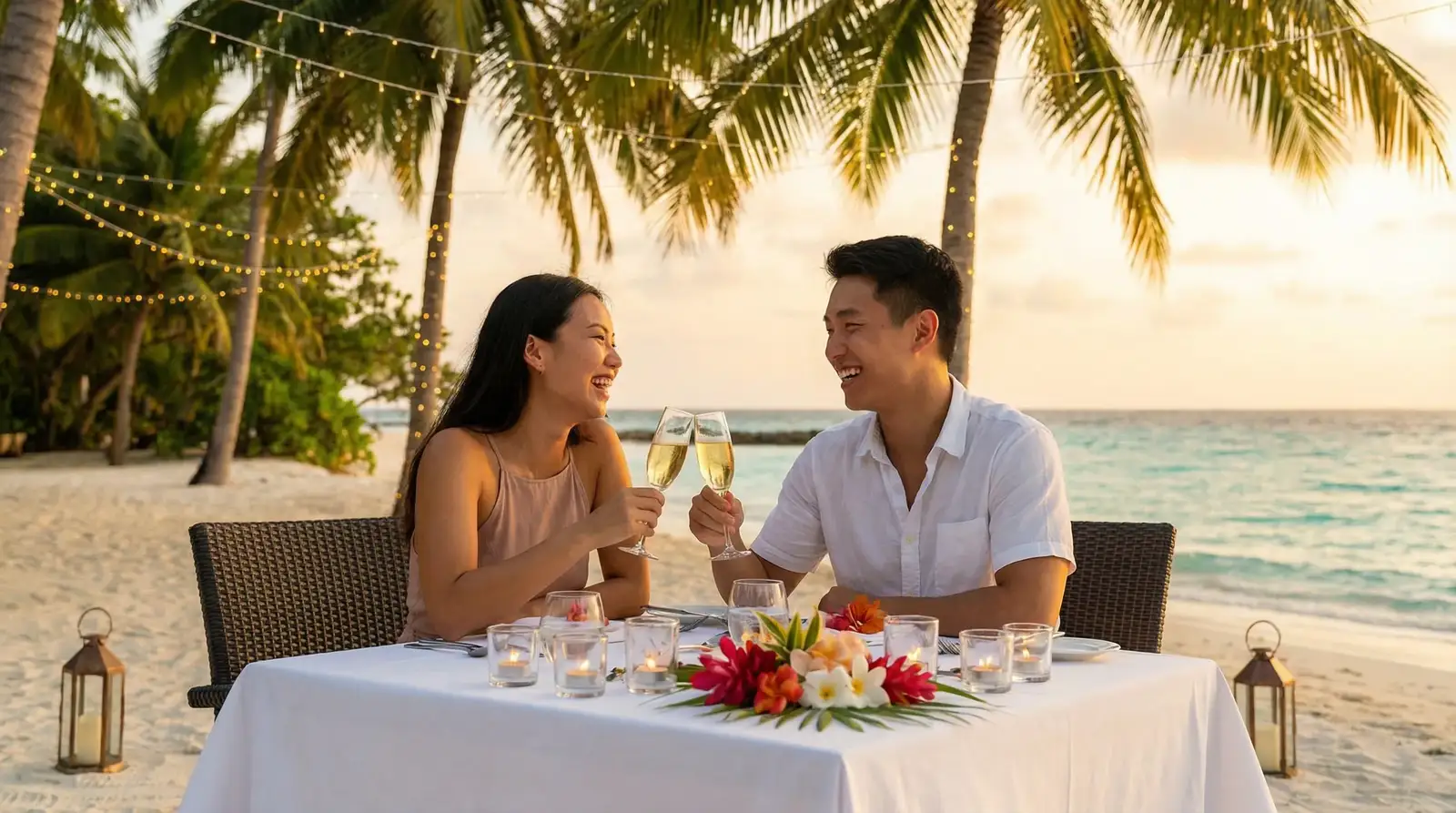 爱情岛论坛 海角浪漫海滩约会场景
